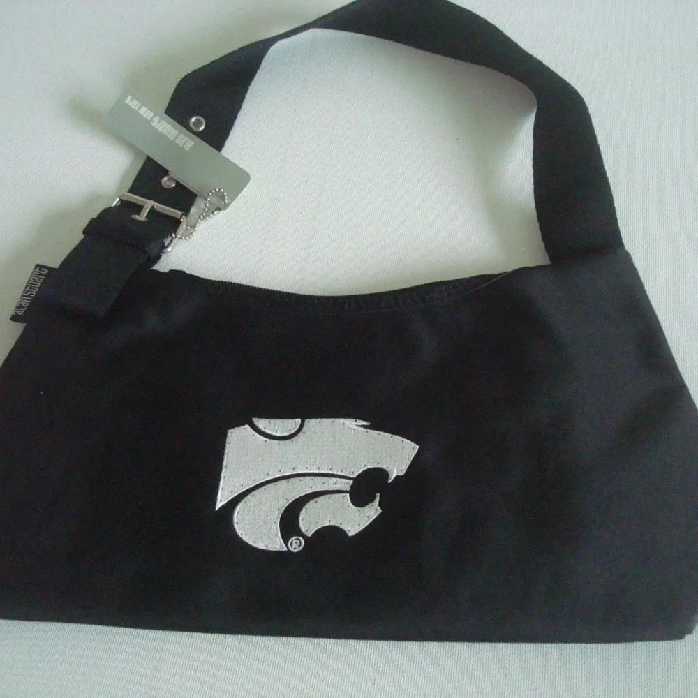 KANSAS STATE WILDCATS 8X12 VINTAGE BAG PURSE‎ G4